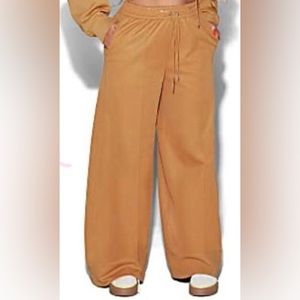 Ivy park Wide Leg Sweatpants tan